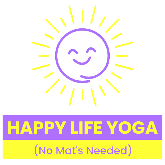 Happy Life Yoga sun logo darker 570x570